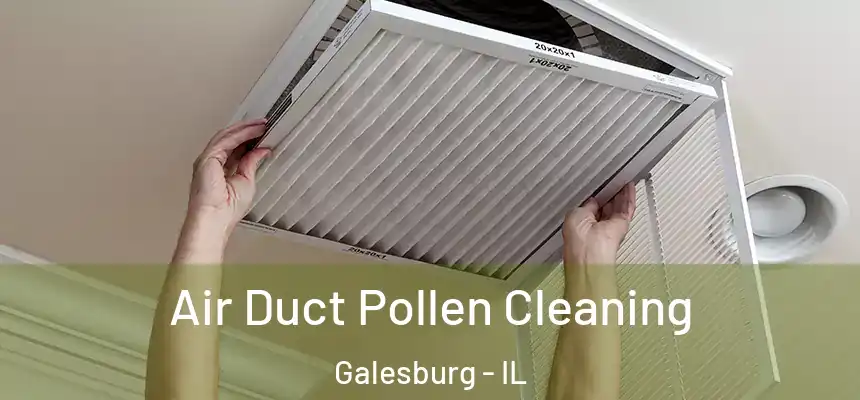 Air Duct Pollen Cleaning Galesburg - IL