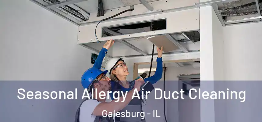  Seasonal Allergy Air Duct Cleaning Galesburg - IL